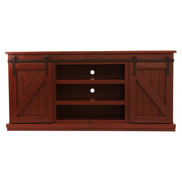 Gracie Oaks Mihika Solid Wood TV Stand for TVs up to 78" & Reviews Wayfair